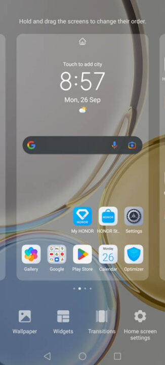 Honor X9 Review UI 3