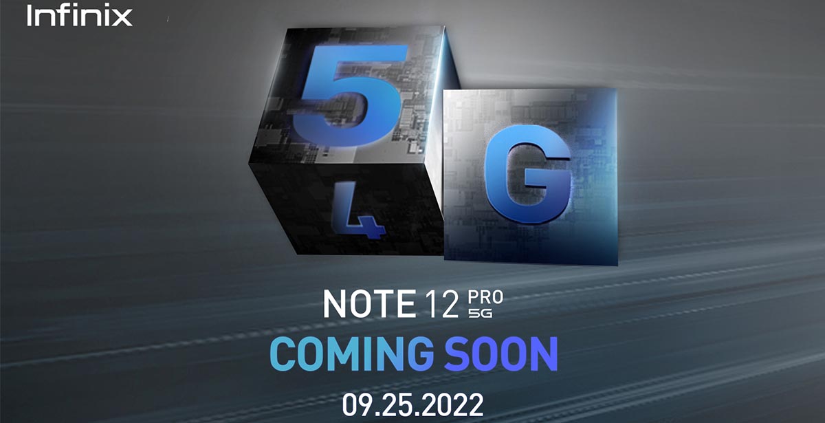 Infinix NOTE 12 PRO 5G Coming Soon Cover