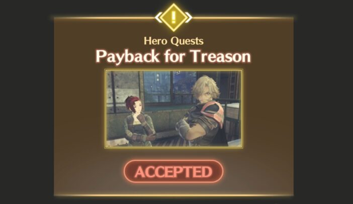 XBC3 Gray Ascension Quest Payback for Treason