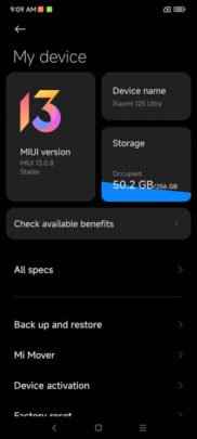 Xiaomi 12S Ultra Review UI 4