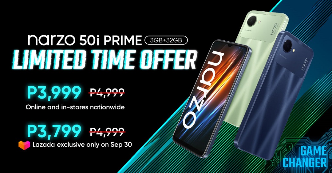 narzo 50i Prime Limited Time Offer