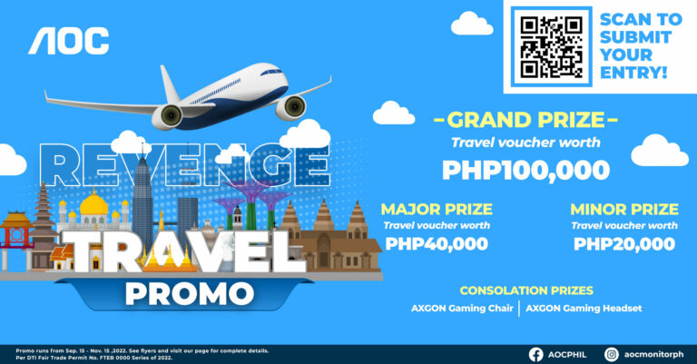 AOC Revenge Travel Web PR Banner