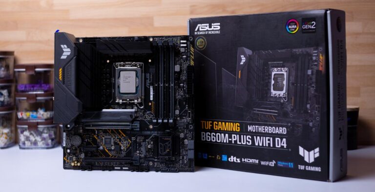 ASUS TUF Gaming B660M Plus WiFi D4 Review Cover