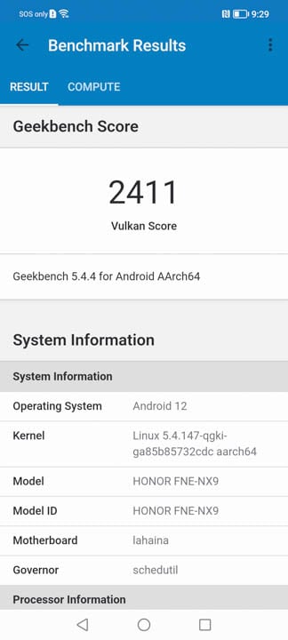 Honor 70 Benchmarks 3