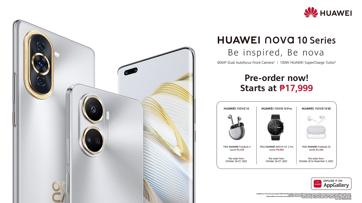 Huawei nova 10 Series Pre-Order PH