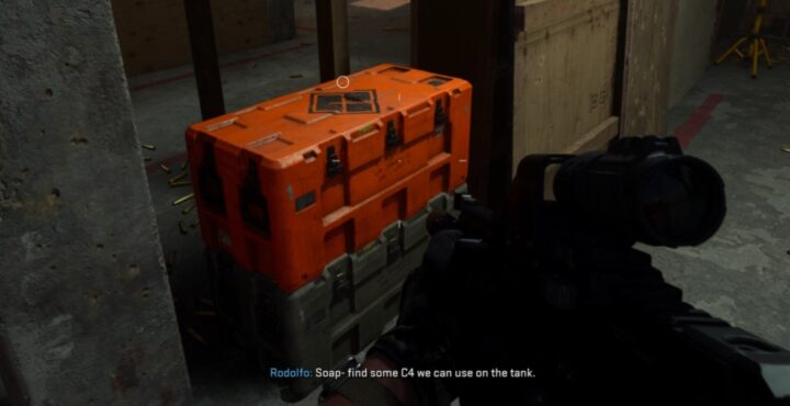 Orange C4 Boxes