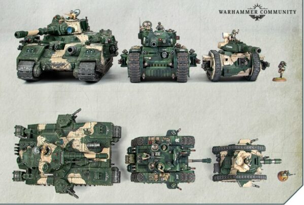 Rogal Dorn Tank Size Comparison