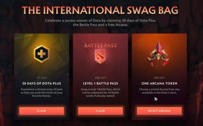 The international 2022 swag bag