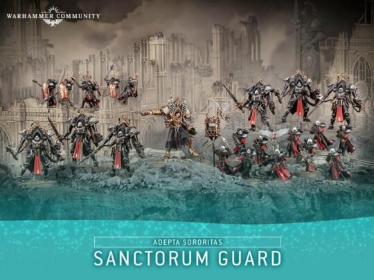 WH40K Battleforce 2022 Adepta Sororitas Sanctorum Guard
