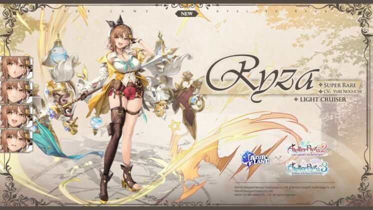 Azur Lane x Atelier Ryza Ryza