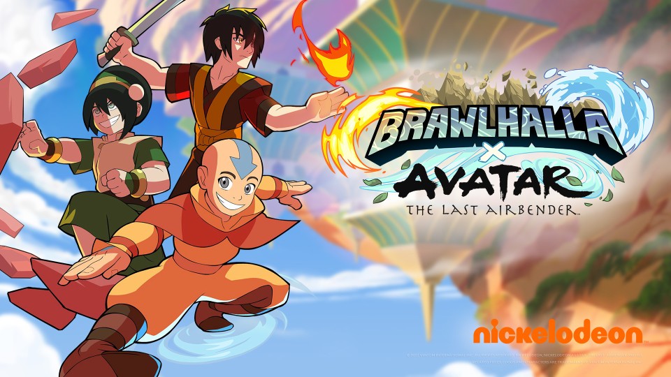 Brawlhalla x Avatar the Last Airbender Cover