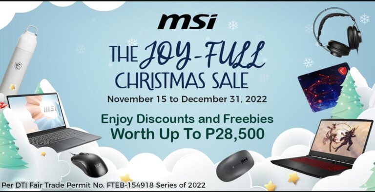 MSI 2022 Holiday Promo Cover