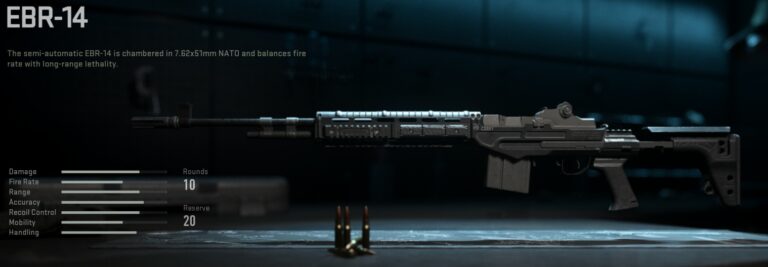 Modern Warfare 2 EBR 14 Cover