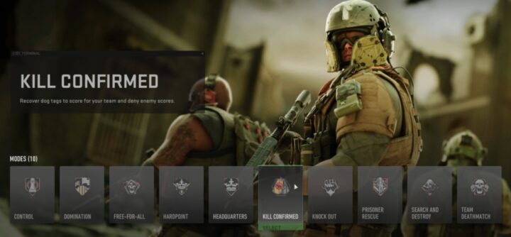 Modern Warfare 2 Game Modes List