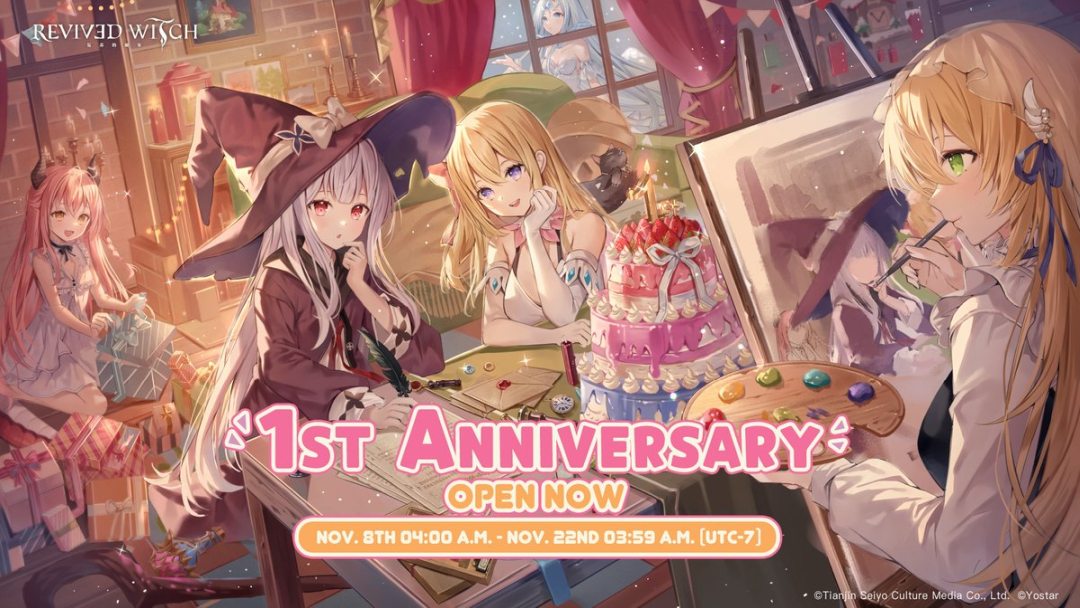 Revived Witch First Anniversary Cover