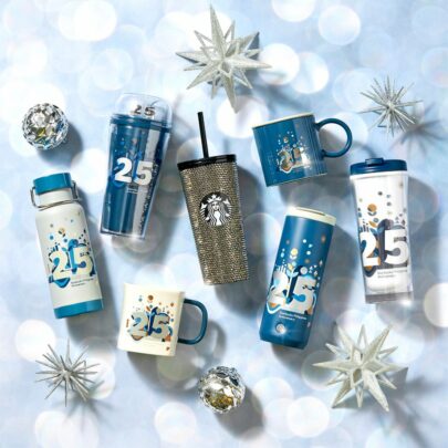 Starbucks Philippines Holiday FY23 PR Images Merch - 25th Anniversary Collection