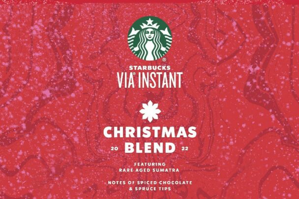 Starbucks Holiday 2022 Holiday FY23 VIA Christmas Blend