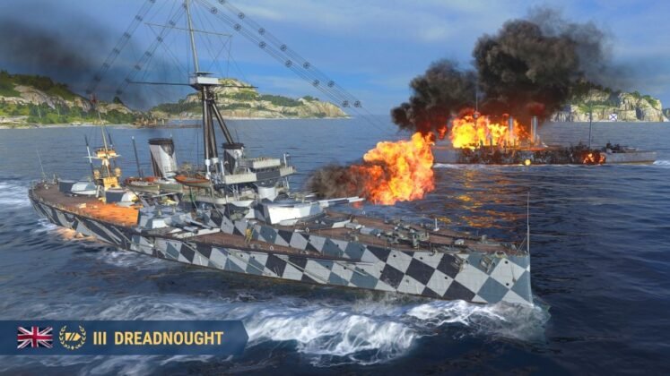 World of Warships Dreadnought 1