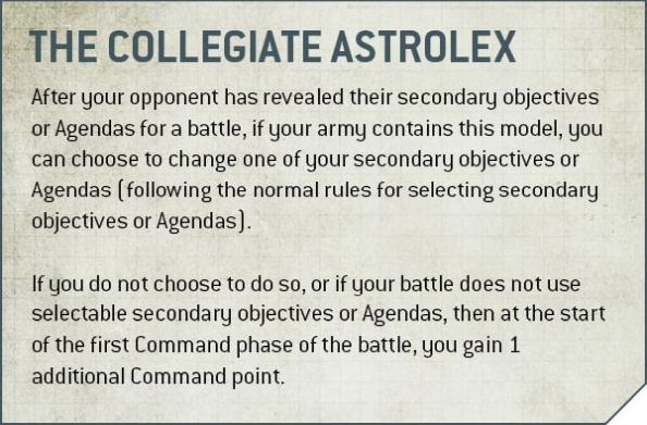 the collegiate astrolex