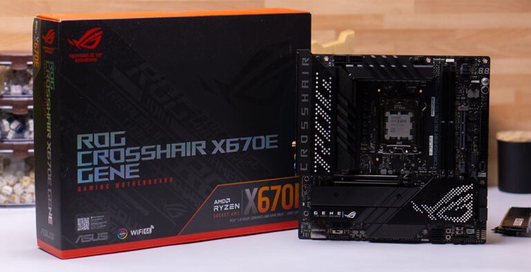 ASUS ROG Crosshair X670E Gene Review Cover
