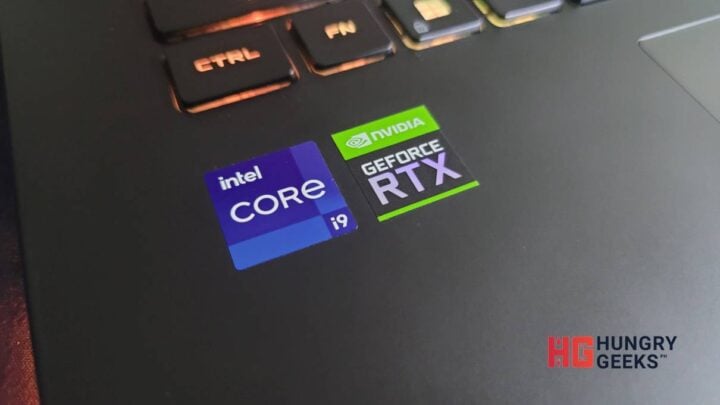 ROG Strix Scar 17 2022 Intel Core i9 Nvidia GeForce RTX Stickers