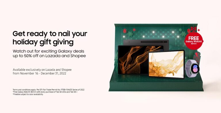 Samsung 12.12 Sale 2022 Shopee and Lazada Cover