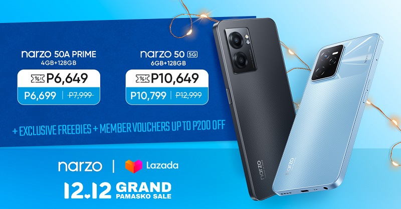 narzo Lazada 12.12 Sale 2022