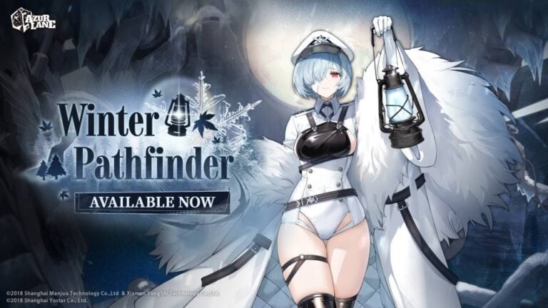 Azur Lane Winter Pathfinder Event Cover
