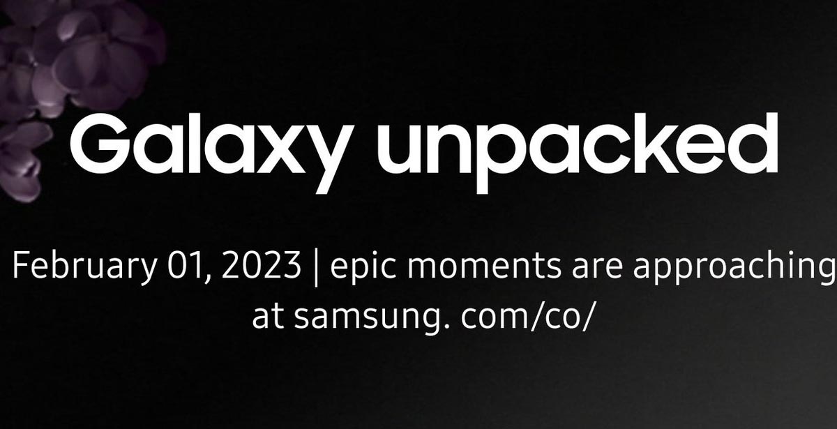 Samsung Galaxy S23 Launch Teaser Leak Cover