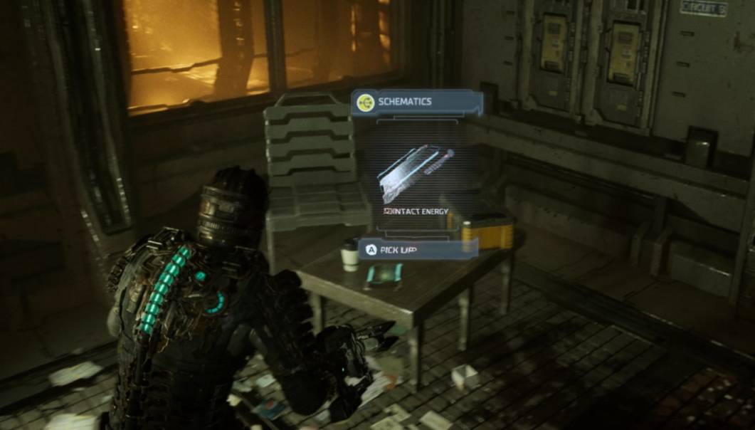 Dead Space Remake Contact Beam Ammo Schematic Cover