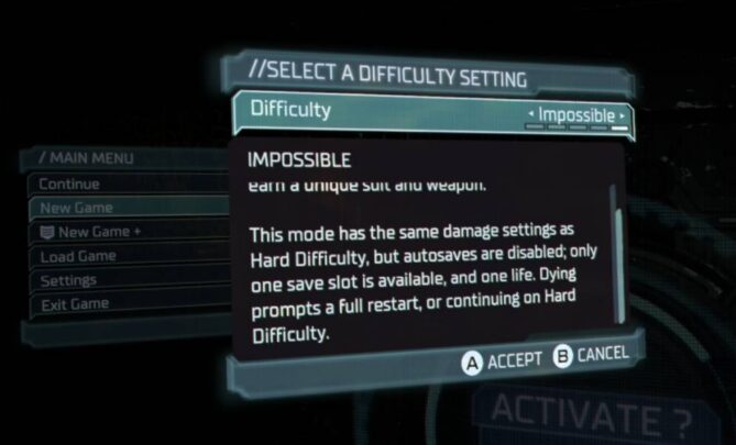 Dead Space Remake Impossible Difficulty