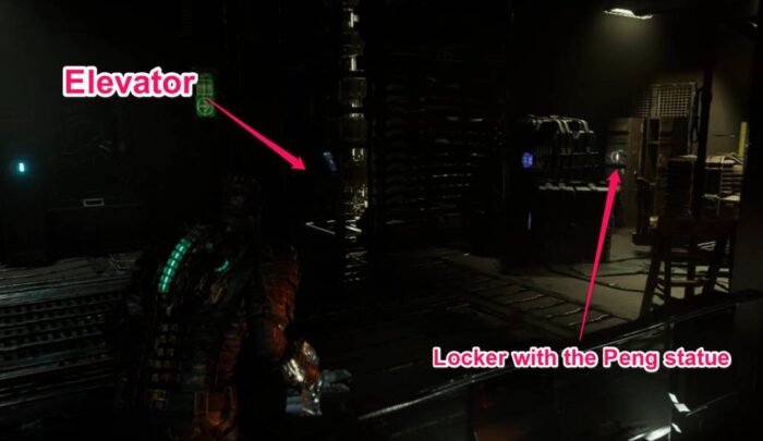 Dead Space Remake Peng Statue Location