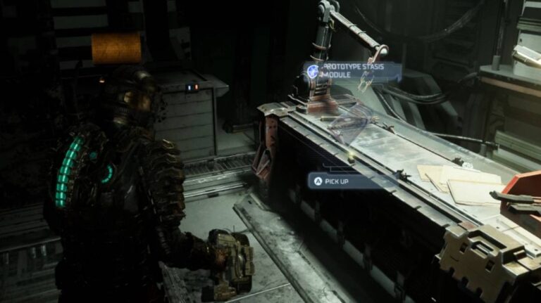 Dead Space Remake Prototype Stasis Module