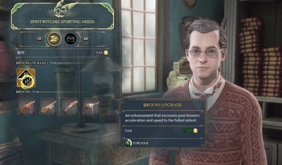 hogwarts legacy broom upgrade reddit