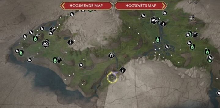 Hogwarts Legacy Well Well Well Treasure Chest Location