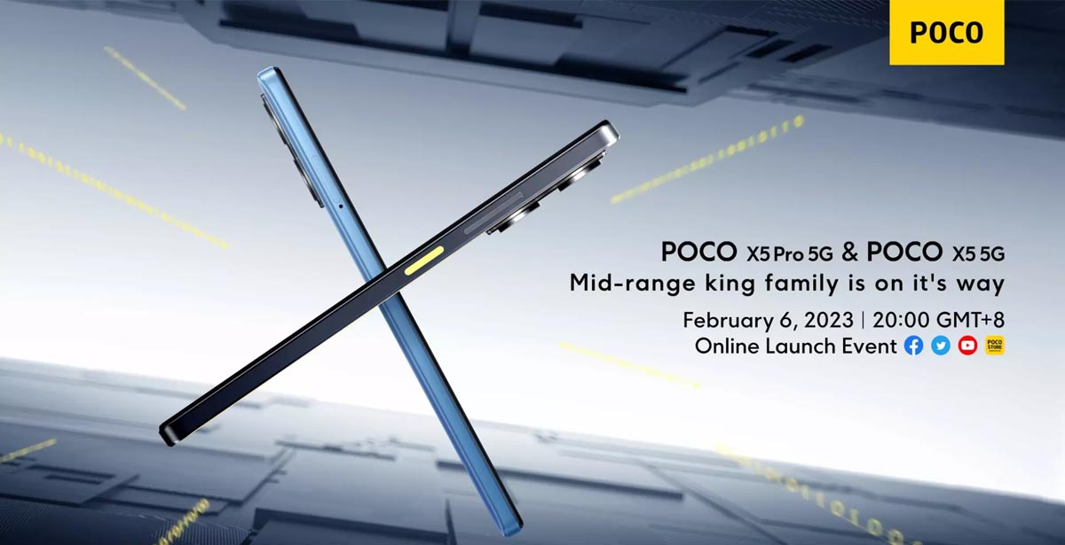 POCO X5 Global Launch Cover