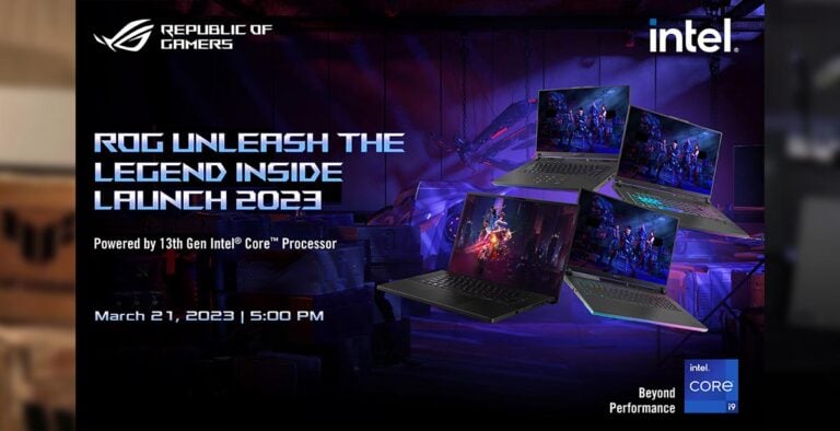 ASUS ROG 13th Gen Intel Notebooks Launch Teaser