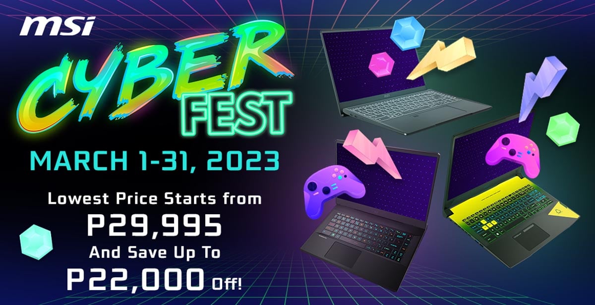 MSI CyberFest 2023 Sale Cover