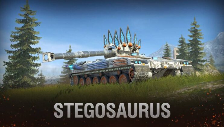 World of Tanks Blitz Dinosaur Stegosaurus