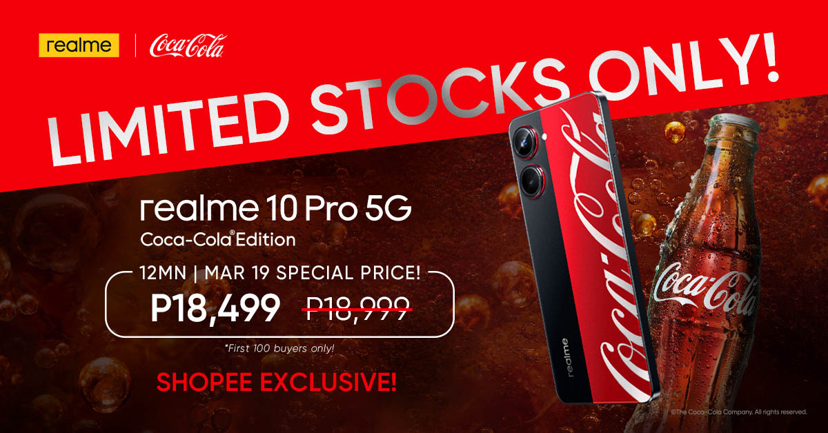 realme 10 Pro 5G Coca-Cola Edition