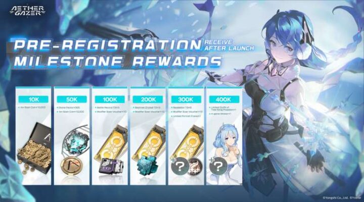 Aether Gazer Pre-Register Rewards