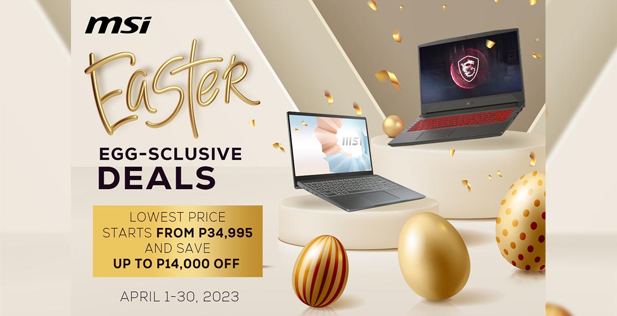 MSI Easter Promo 2023 Cover