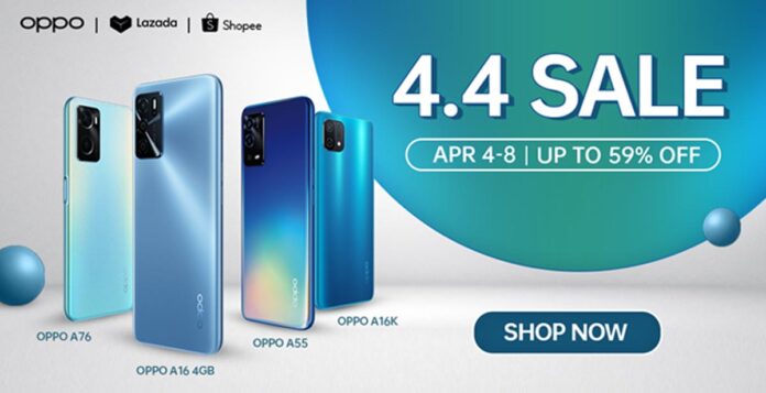 OPPO 4.4 Sale Lazada and Shopee Cover