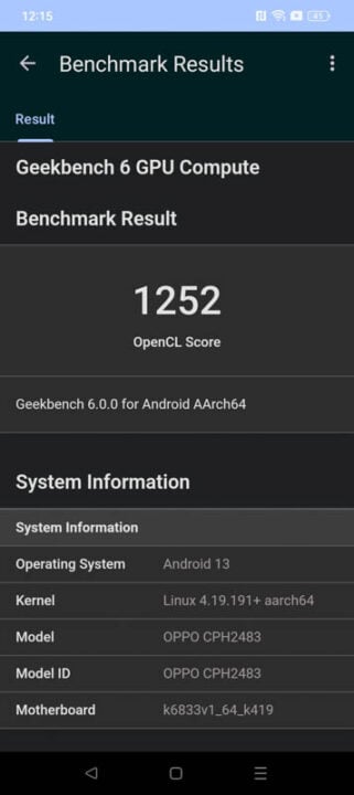 OPPO A78 5G Review Benchmarks 3