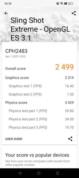 OPPO A78 5G Review Benchmarks 5