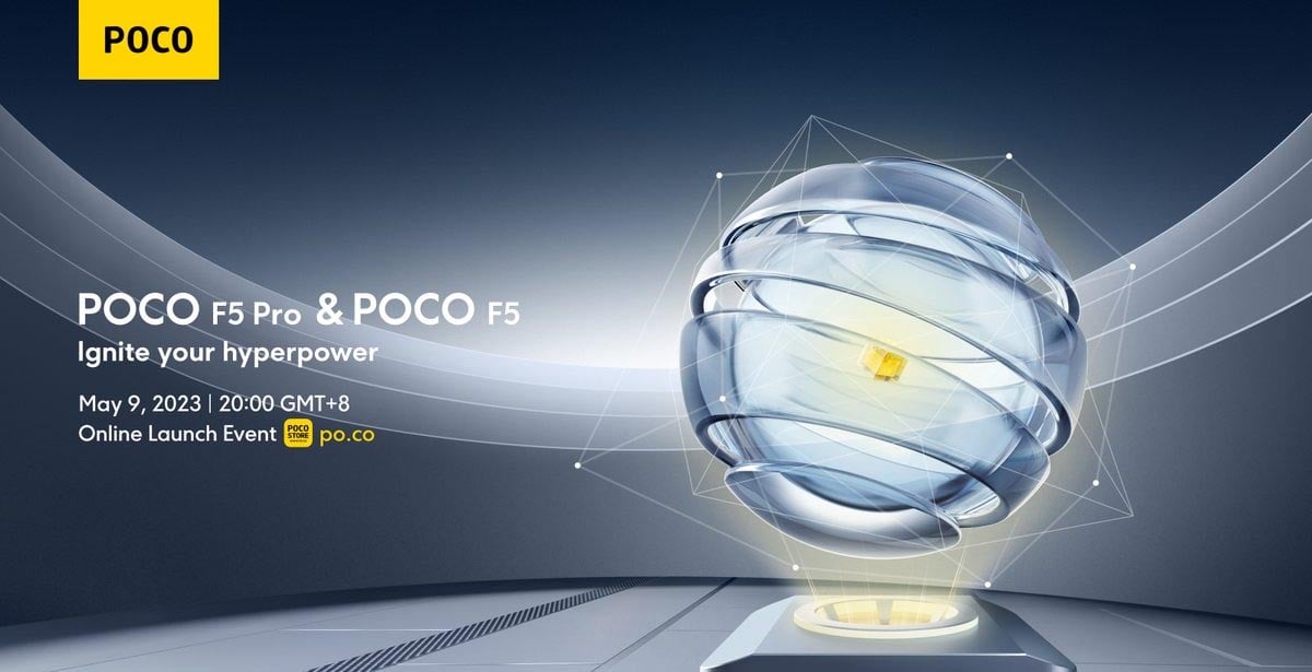 Poco F5 Series Launch Teaser Global Cover