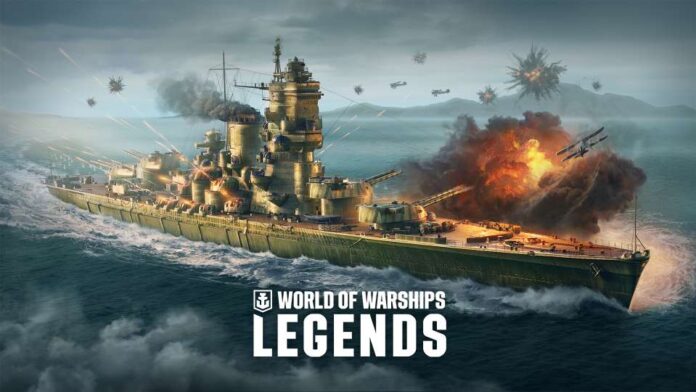 World of Warships Legends 4th Anniversary Cover