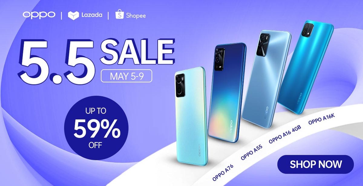 OPPO 5.5 Sale 2023 Cover