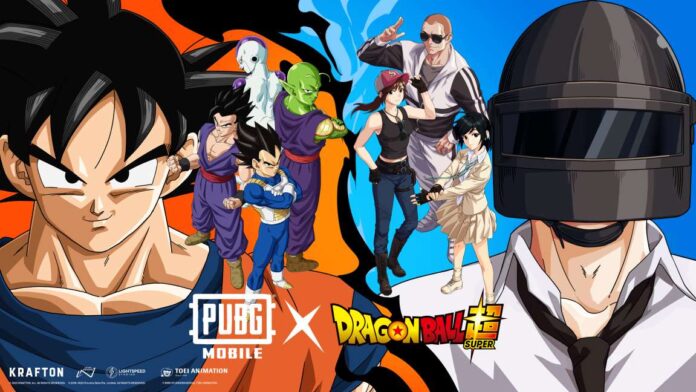 PUBG Mobile X Dragon Ball Cover
