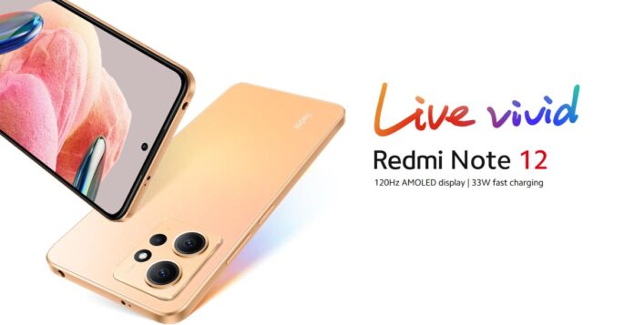 Redmi Note 12 Sunrise Gold Launch PH   Cover